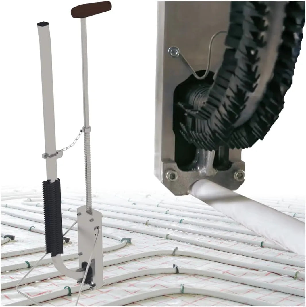 Chauffage au sol Agrafeuse pour, en acier et aluminium, tubes PEX, système TiA, tuyaux de chauffage, robuste et précise