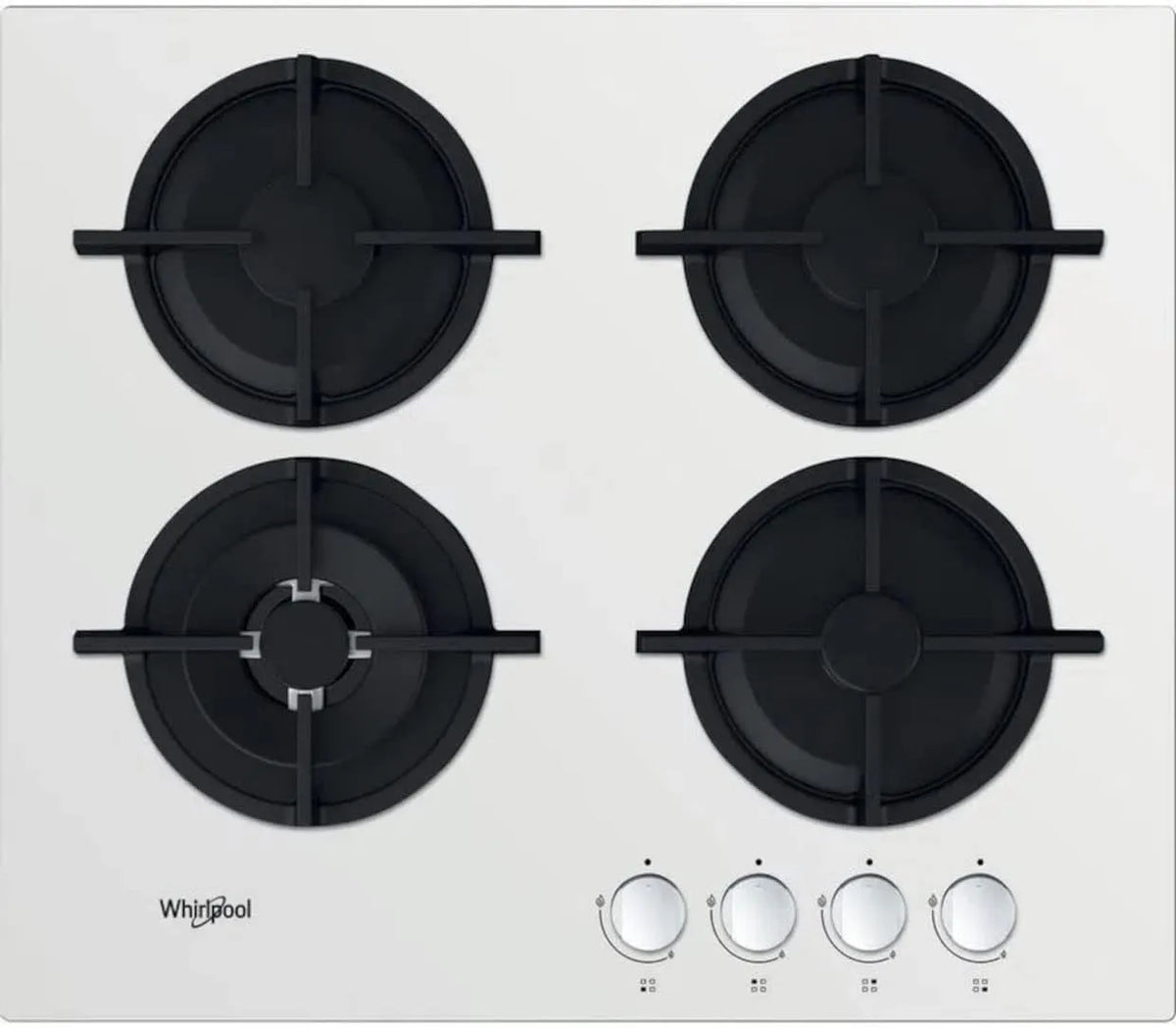 Whirlpool AKT 625/WH ENCIMERA BLANCA EMPOTRADA GAS 4 ZONA
