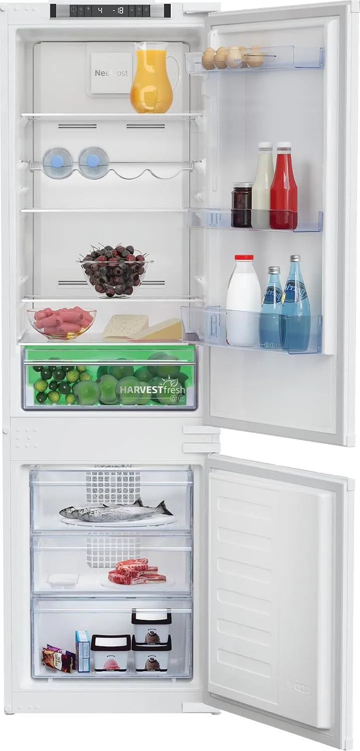 Beko modèle BCNA275E41SN, Refrigerateur congelateur en bas Encastrable 178 cm