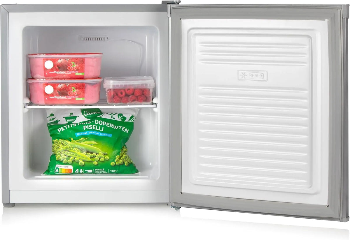 Congélateur PR147DV PRIMO Mini, Petit, capacité 33L, finition argentéeé, Indépendant