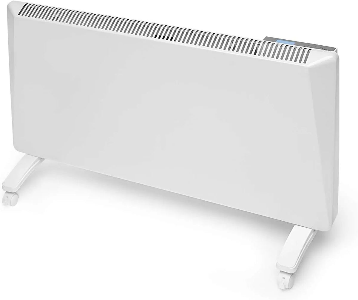Radiateur IP24 Radialight Sirio, électrique à convection naturelle portable basse consommation contrôle numérique de la