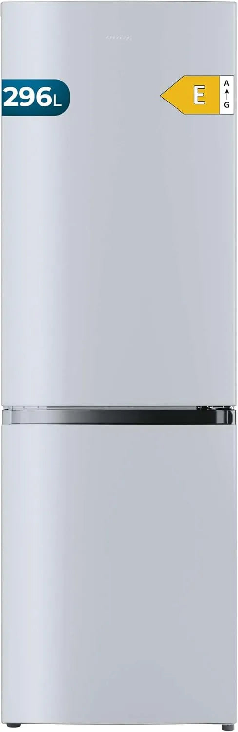 Cecotec réfrigérateur, 60cm de Largeur, FastFreezing et DeFrost, finition blanche, Bolero CoolMarket Combiné 2 Portes Combi 296 DF White E. 296L