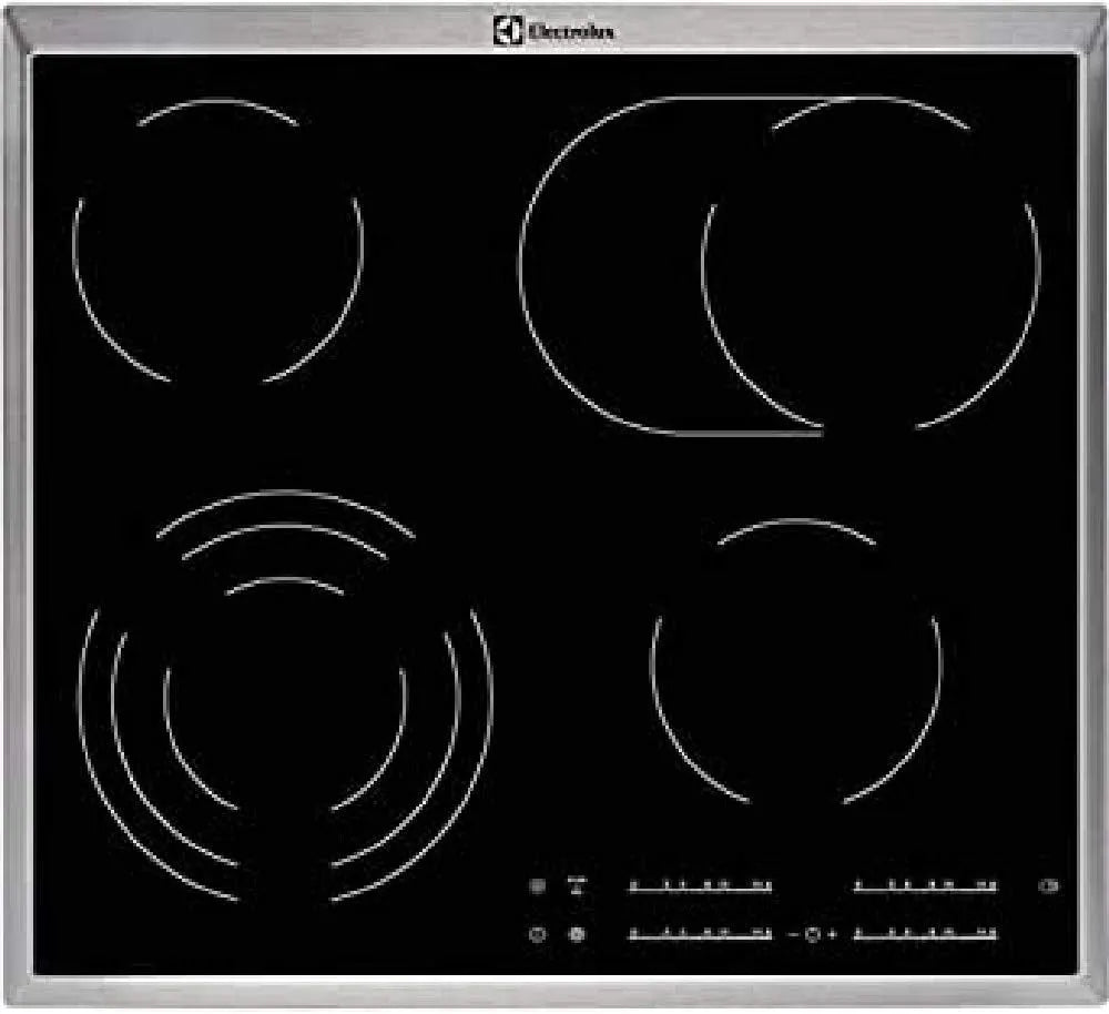 Electrolux modèle EHF46547XK, Black Built-in Ceramic 4 zone