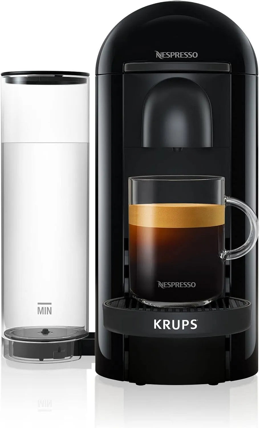 Krups Nespresso modèle, Vertuo Machine à expresso XN9038, capsules Vertuo System, finition noire