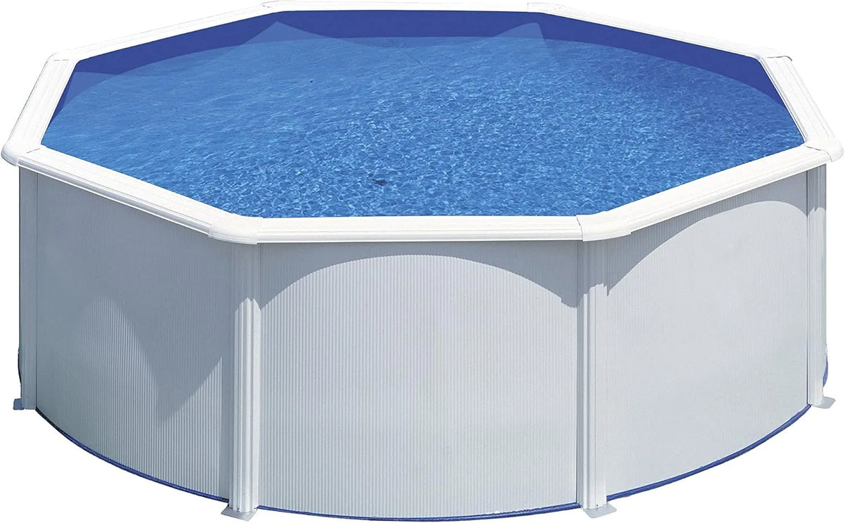 Modèle Fidji KIT300ECO Gre, Ø300 x 120 cm, Piscine Hors-Sol en Acier