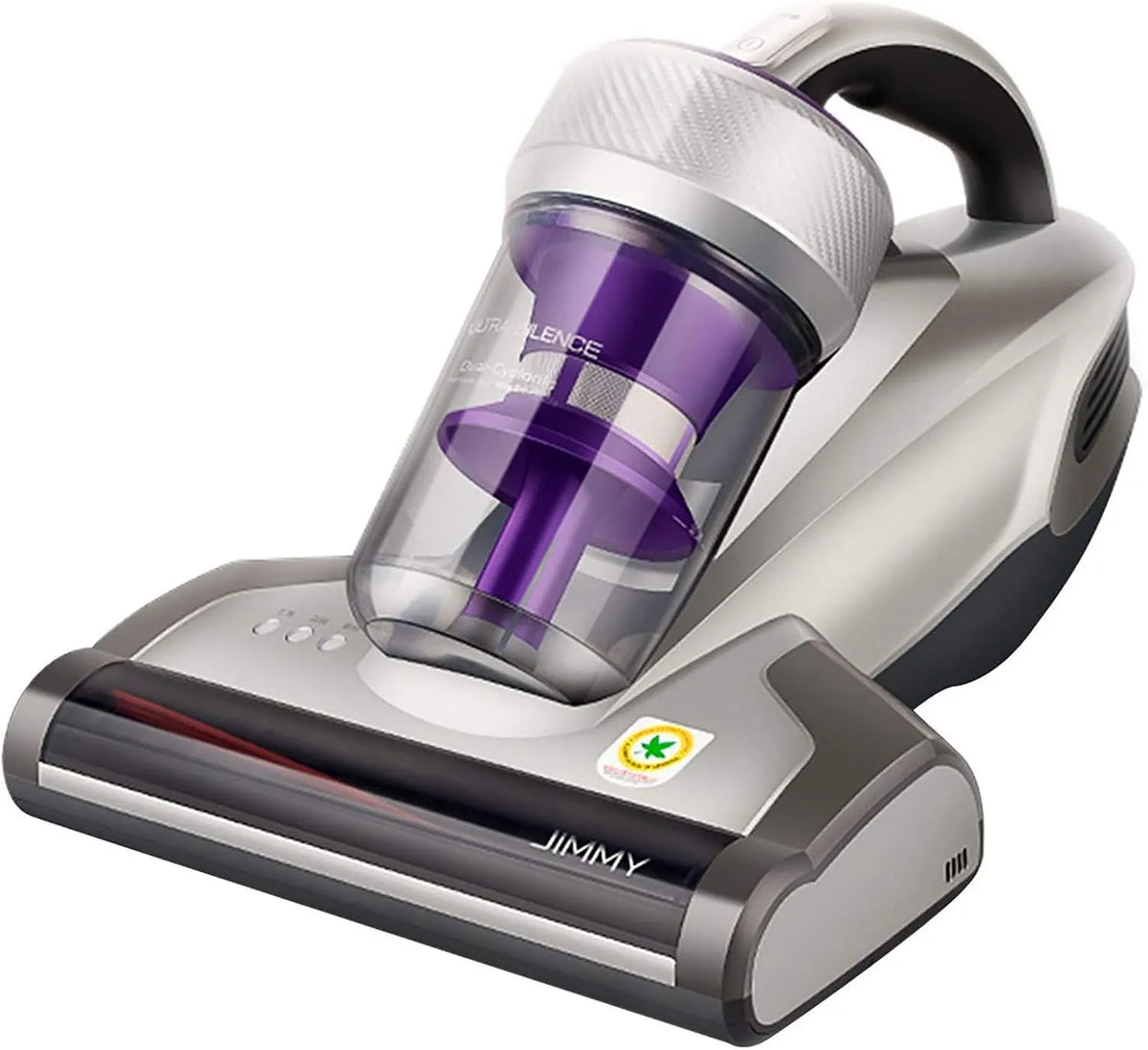 JIMMY aspirateur JV35, Puissance d'aspiration 14 kPa pour Matelas Textiles, avec Lumière UV-C Chauffage Fonction, Meubles de Canapé, à Main