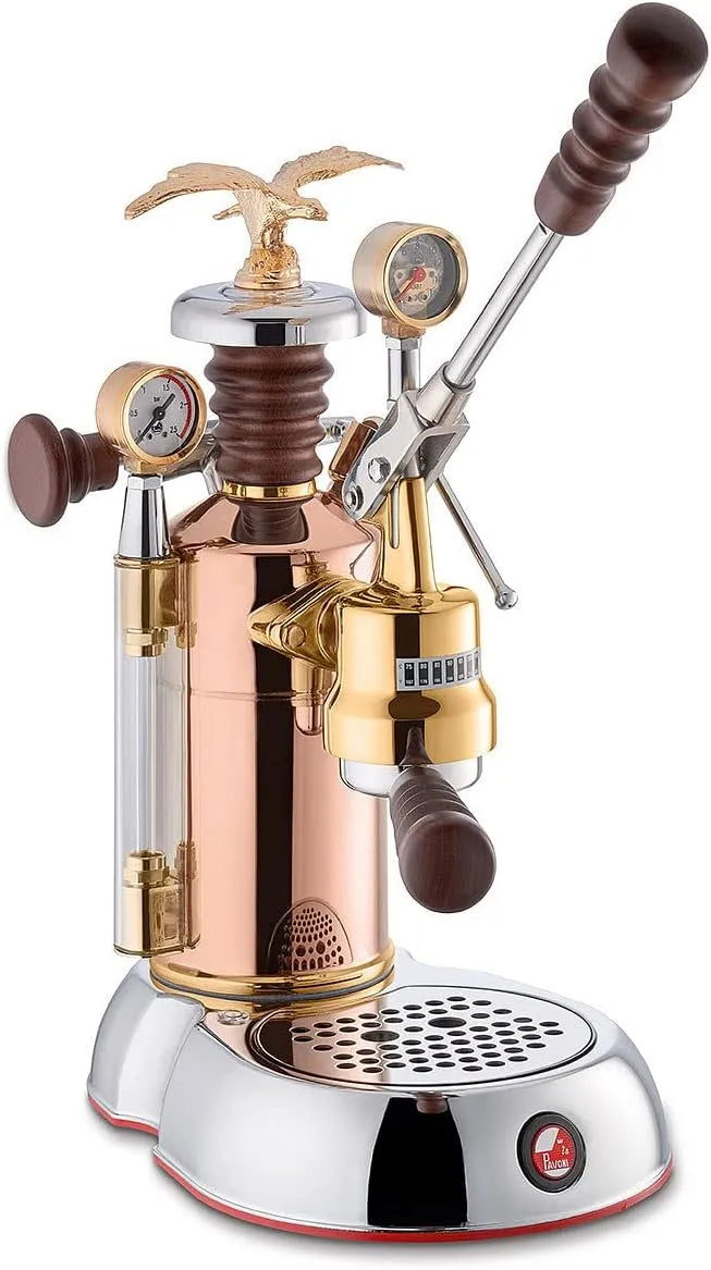Modèle LPLESE01EU La Pavoni, Machine à expresso Esperto Edotto, Cuivre, chrome, or
