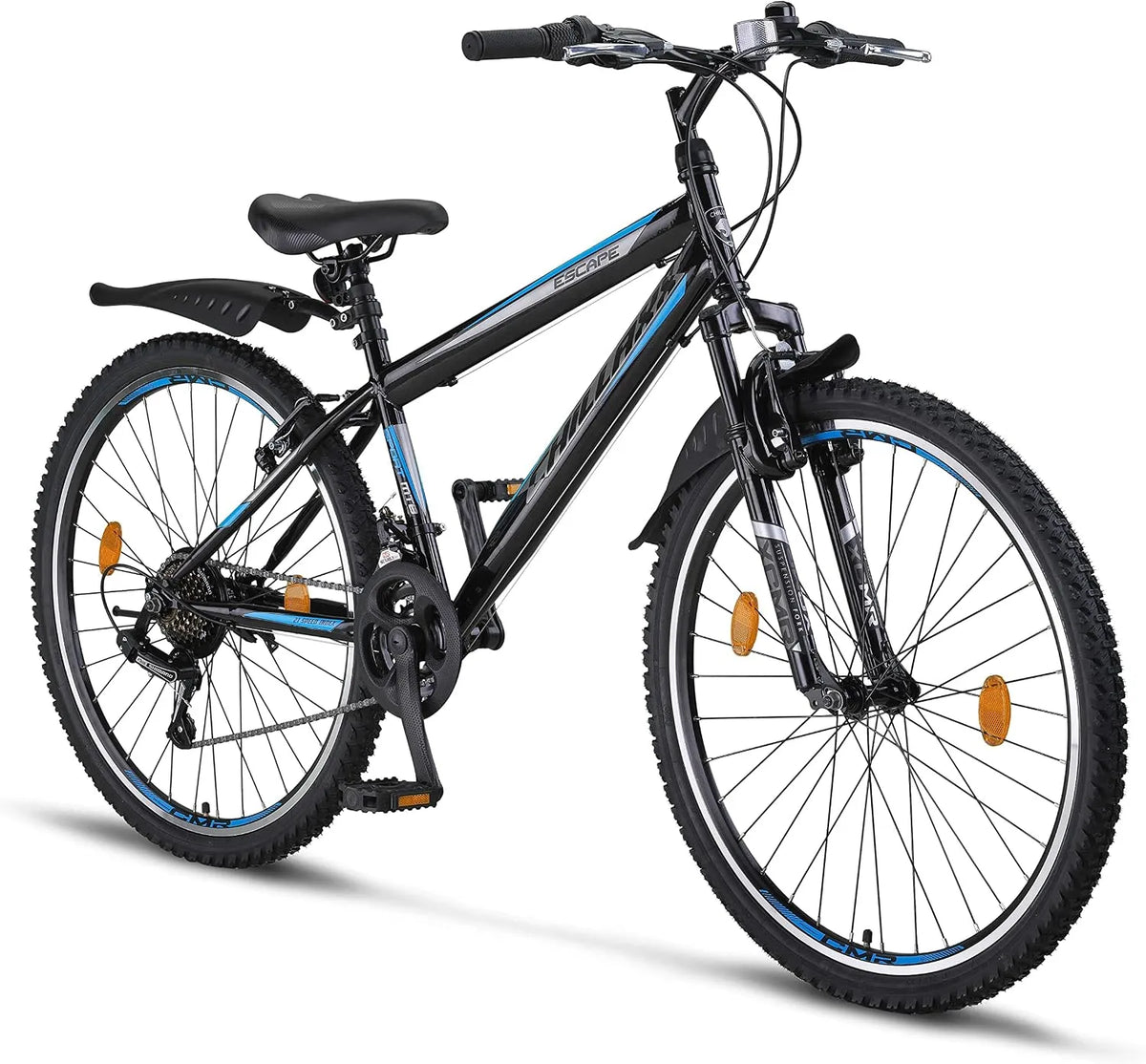Escape VTT de 24 et 26 pouces pour filles Chillaxx Bike, 21 niveaux de vitesse, 21 niveaux de vitesse, garçons, hommes et femmes