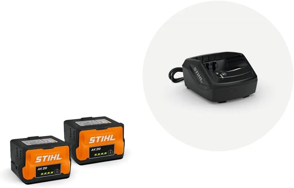 STIHL AK 20 AL 101, Kit de démarrage de batterie avec 2 batteries et chargeur