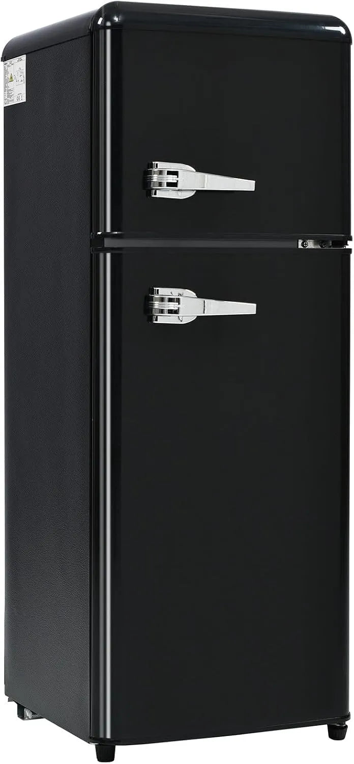 Réfrigérateur, capacité 92 L Avec Congélateur, Température Réglable De -27 °c à 13 °c, 116 Kwh, Double Porte, Thermostat Réglable, Grande Capacité