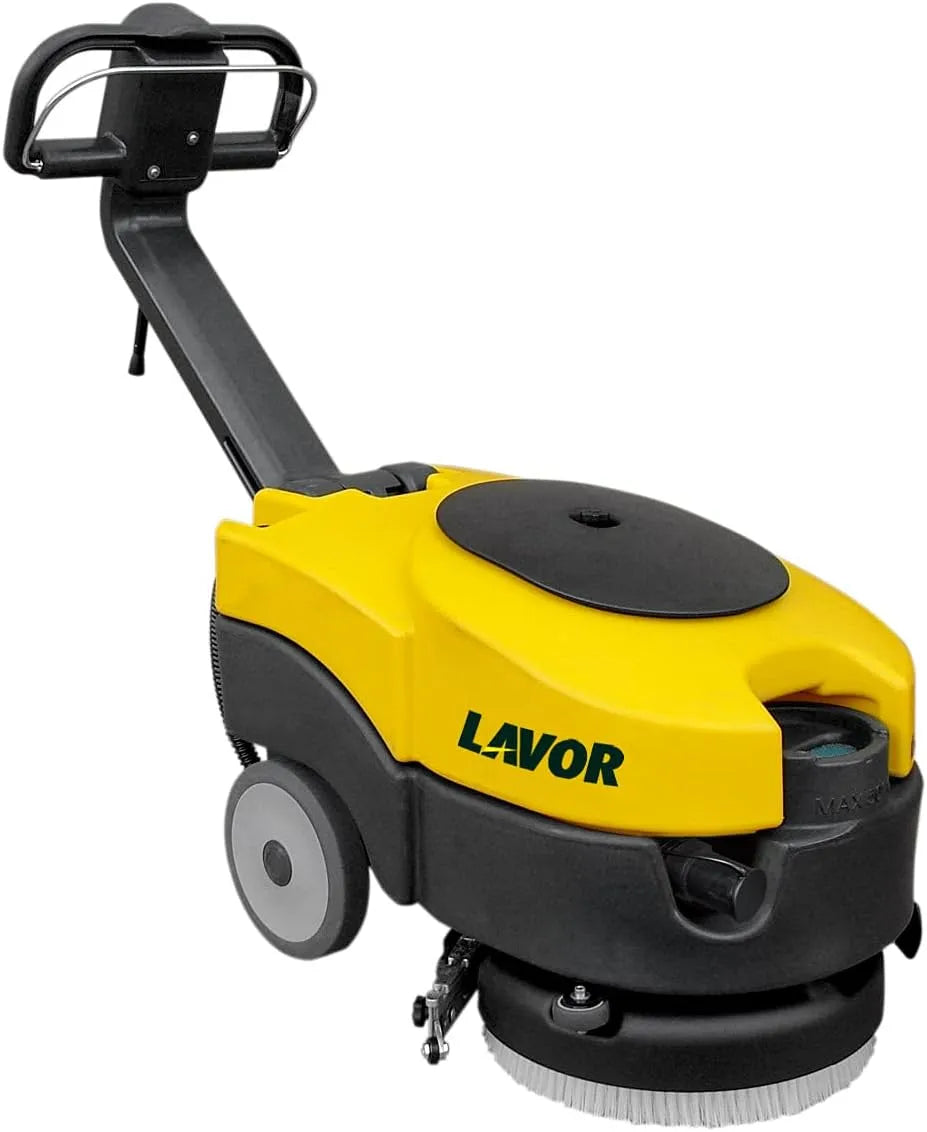Lave-linge 36E, LAVOR 8.518.0068 L1 électrique professionnel, jaune, finition grise