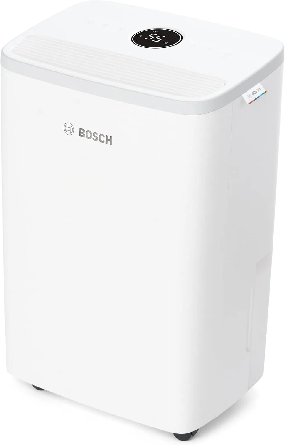 Bosch déshumidificateur, Dry 2000, Pour jusqu'à 24 m², Facile. Efficace. Silencieux. Pour la maison et la chambre, Séchage rapide du linge