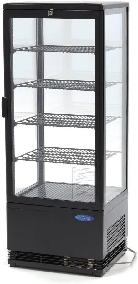 Réfrigérée Maxima Vitrine, largeur 43 cm, capacité 98 L