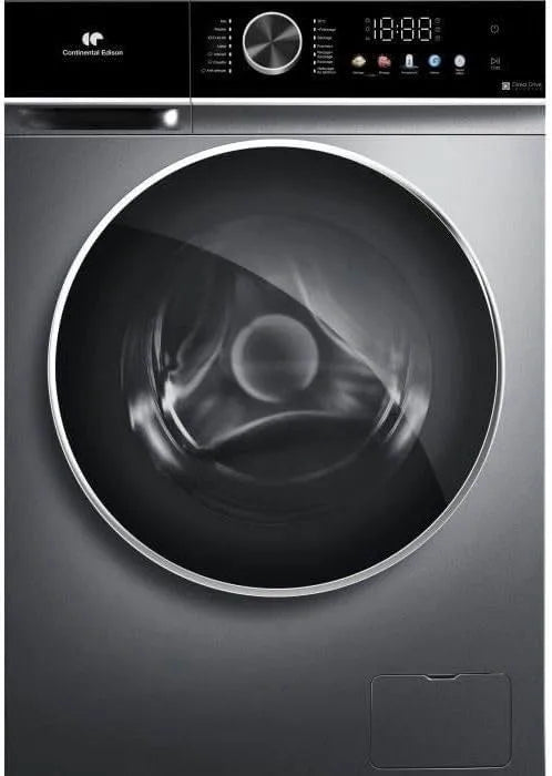 Lave-linge CELS106S 1200, largeur 60 cm, poids 10kg, poids 6kg, séchant, Moteur induction directe, CONTINENTAL EDISON, trs, min