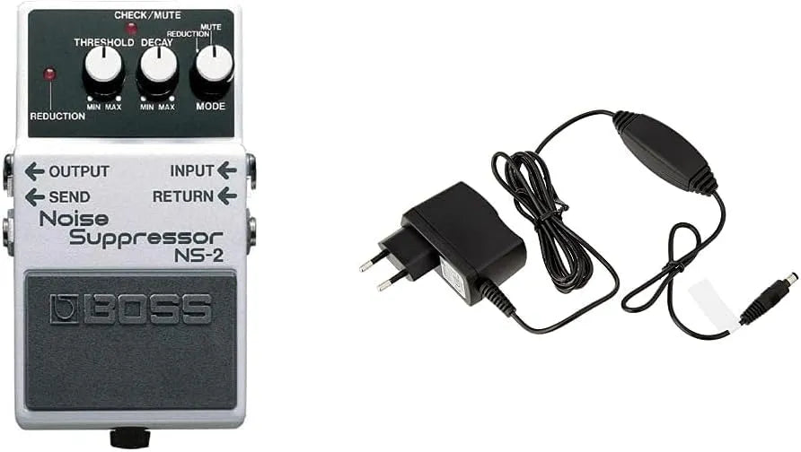 Noise Cancelling Pedal & Alimentation modèle NS-2 PSA-230S Boss, un adaptateur secteur pour toutes les nouvelles pédales compactes