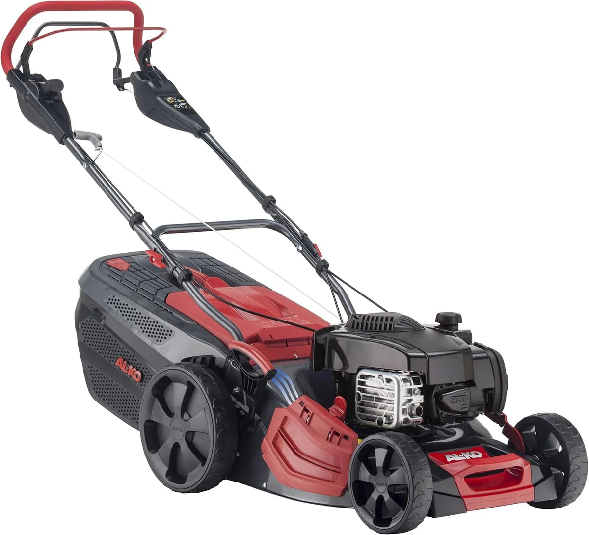 Tondeuse à gazon 4INONE AL-KO, Puissance du Moteur 2,3 KW, à Essence 524 VS-B, Largeur de Coupe 51 cm, pour pelouses jusqu'à 1800 m², Fonction