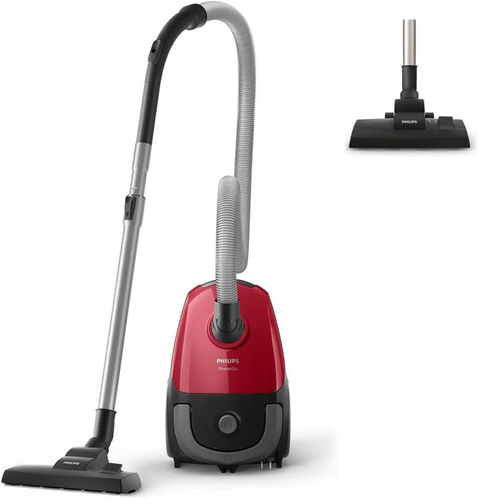 Philips aspirateur FC8243/09, Série 2000 Avec Sac, puissance 900 W Avec Filtre Anti-Allergènes, Rayon d'Action de 9 m