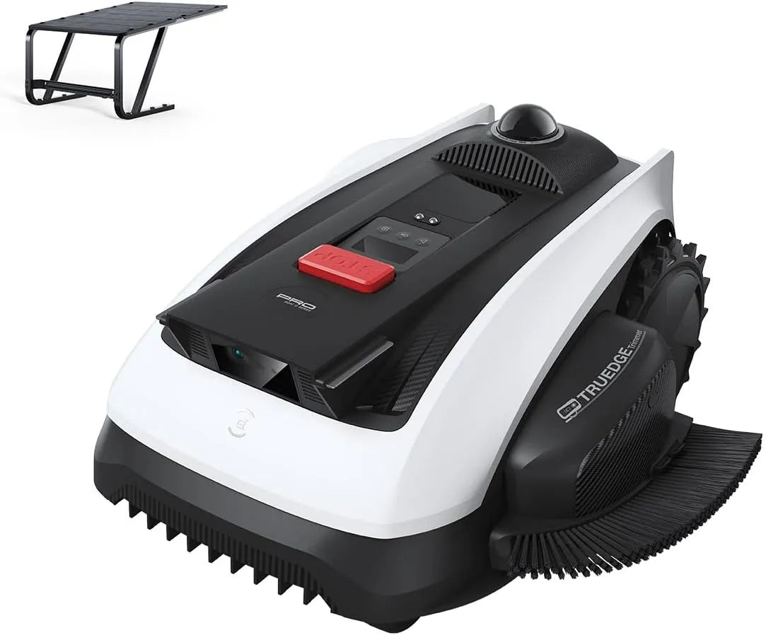 Ecovacs tondeuse O1200, 1200 m², Évitement d'obstacles 3D par IA, Goat LiDAR Pro Care Kit Robot sans Fil + Garage pour Robot Gratuit