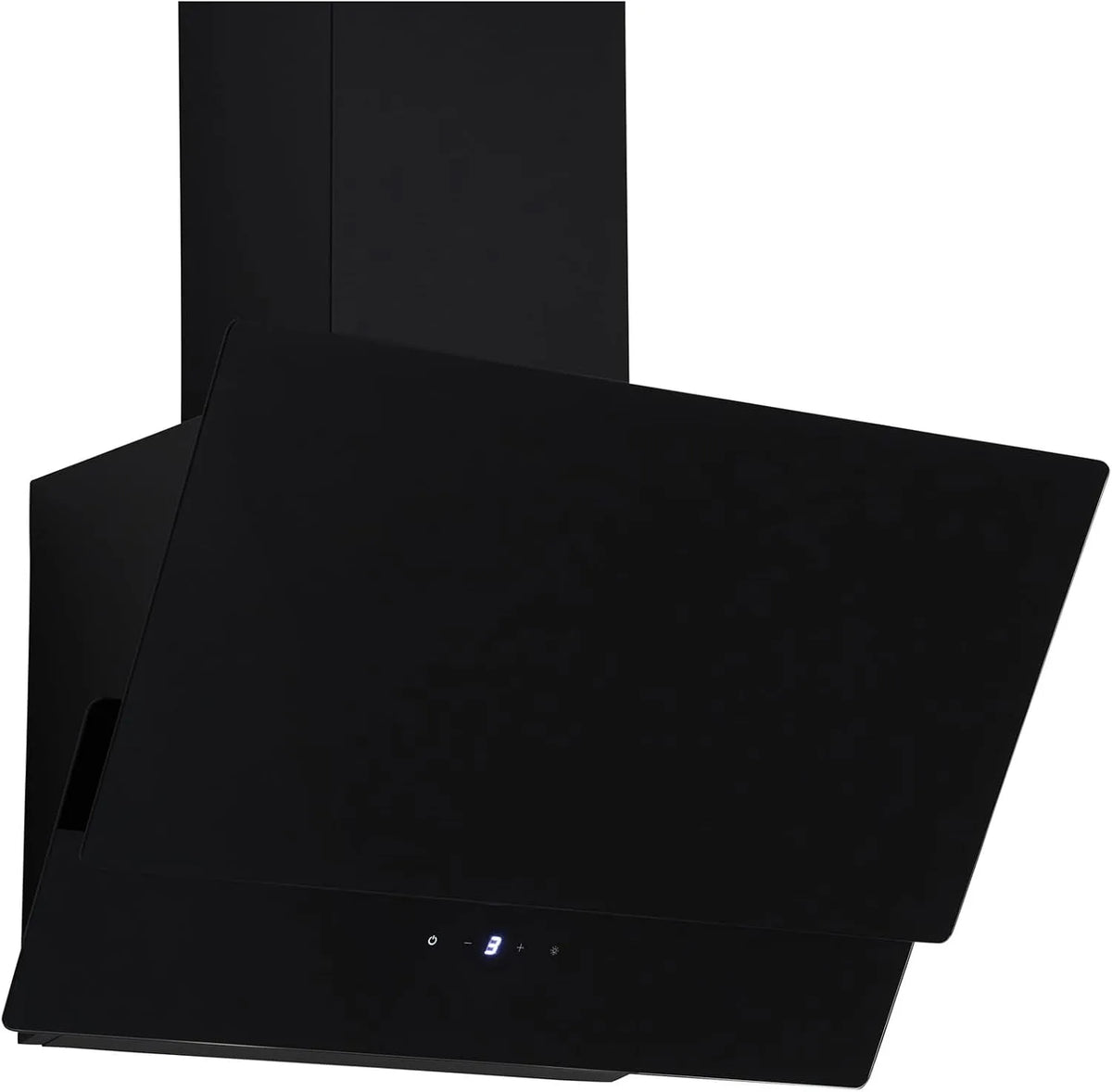 Respekta hotte aspirante CH66038-60SAM, Hotte inclinée de 60 cm, 54-67,5 dB, Fonction d'extraction et de recyclage de l'air